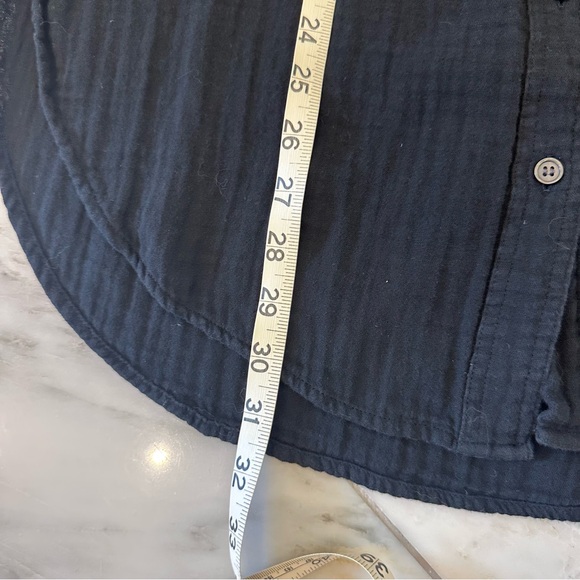 GAP Black Casual Button Down Shirt Relaxed Fit - Picture 7 of 12